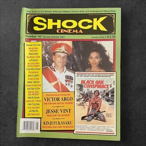 Shock Cinema Magazine #18 - Spring/Summer 2001- Victor Argo Jessie Vint - Picture 1 of 10