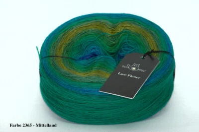 Schoppel Lace Flower, 1200m, 150g, Merino, verschiedene Farben - Bild 1 von 2