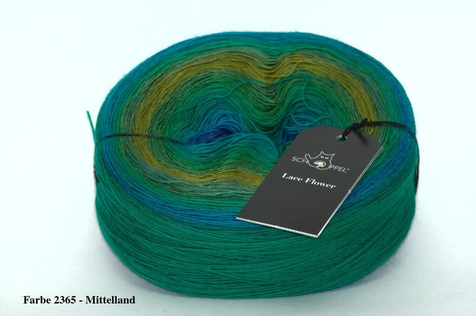 Schoppel Lace Flower, 1200m, 150g, Merino, verschiedene Farben - Bild 1 von 2