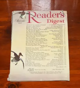 Readers Digest September 1954 Paul Brickhill W Maurice Ewing Vintage Magazine - Picture 1 of 6