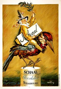 Print Schaal Chocolate Strasbourg poster - Picture 1 of 1