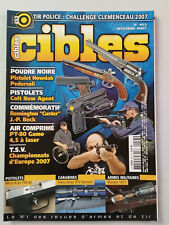 CIBLES Magazine n°453 du 12/2007; Tir Police; Challenge Clemenceau/ Colt New Age