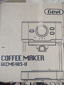 NEW Gevi Espresso Machine 15 Bar Coffee Machine WITH MILK FROTHER GECME403-U  - Picture 1 of 11