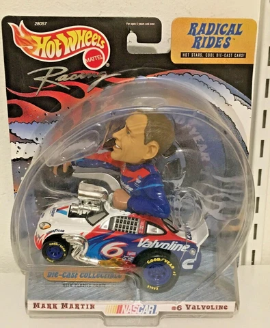 Hot Wheels Radical Rides Mark Martin #6 Valvoline Racing NASCAR 1:43 NEW sealed! Cover