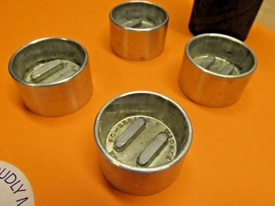 1933 - 1942 DODGE PLYMOUTH NEW SET OF 4 WHEEL CYLINDER PISTONS 1-1/8" USA MADE - Image 1 of 4