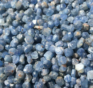 50 Cts Natural kashmiri Blue Sapphire Raw Rough Loose Gemstone Lot