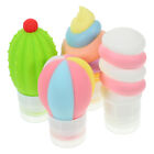  4 Pcs Shampoo Und Hautpflegeprodukte Gewrz-Quetschflasche Squeeze-Flaschen Eis
