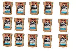 Quaker Hafer schnell 1 Minute Haferflocken gentechnikfrei insgesamt 27 Pfund (15) 1 Pfund 8 Unzen Beutel. - Bild 1 von 7