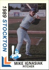 1989 Stockton Ports Best #3 Mike Ignasiak