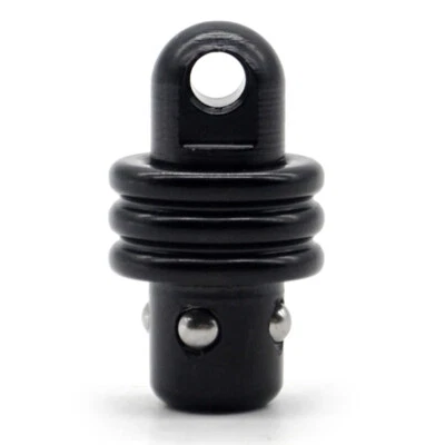 Multi-function QD Adapter Stud Stud To Pica tinny Rail for Sling Swivel Black - Image 1 of 4