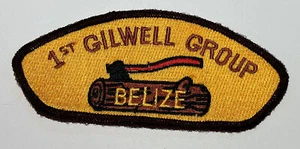 1st Gilwell Group Woodbadge CSP Patch Belize Boy Scout TK0 - Picture 1 of 2