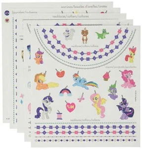 My Little Pony Glitter Sparkle Jewelry 213 Temporary Tattoos Necklace Bracelet - Picture 1 of 2