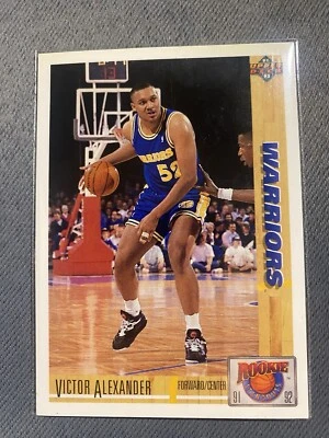 1991-92 Upper Deck - Rookie Standouts Victor Alexander #R21 (RC) - Image 1 of 2