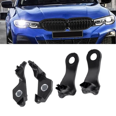 FOR 5 SERIES E60 E61 HEADLIGHT BRACKET REPAIR KIT 2 Pairs Car Accessories - Image 1 of 4