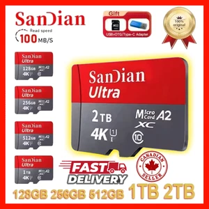 Speicherkarten Micro TF Card 1TB 512GB 256GB High Capacity Flash Card Class10 High - Bild 1 von 11