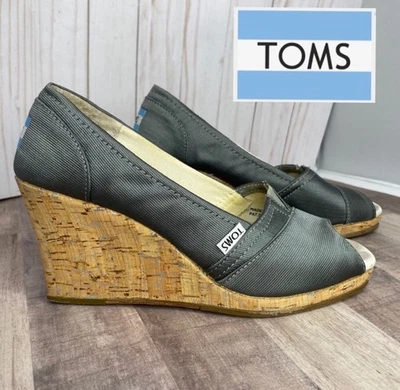 Cuña para mujer Toms - gris - 8,5 Foto 1 de 4