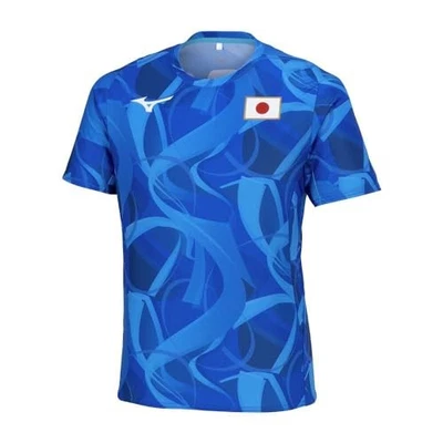 Camiseta Mizuno Support con logotipo de JAPÓN inspirado en el jugador unisex ... - Imagen 1 de 4