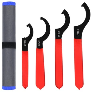 4pcs Coilover Spanner Wrench Set Adjustable Shock Wrench Heavy Duty Steel C S... - Picture 1 of 7