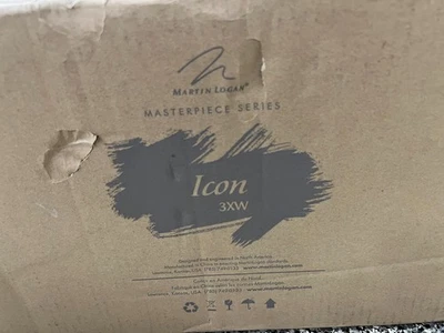 MartinLogan Icon 3XW 壁挂式扬声器 开箱 — 第 1/4 张图片