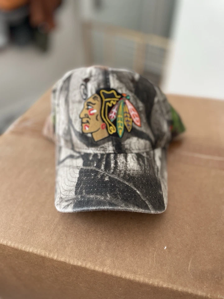 Chicago Blackhawks Camo Hat Zephyr - Image 1 of 4
