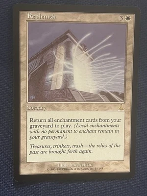 MTG  1999 URZA S DESTINY REPLENISH NEAR MINT - Image 1 of 4
