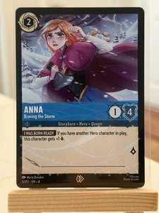 Disney Lorcana Anna - Braving the Storm - 17/P2 - Park Exclusive Signature Promo - Picture 1 of 6