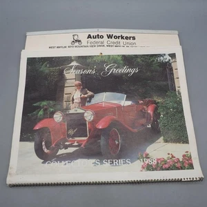 Autoarbeiter Kalender Oldtimer 1988 - Bild 1 von 2