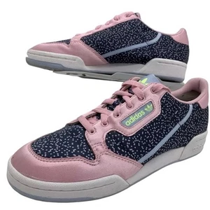 Adidas Continental 80 Womens 9 Retro Shoes Sneakers Low Skater Barbie 90s EE5060 - Picture 1 of 9