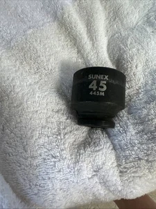 Sunex 445M 3/4" Drive Standard 6 Point Metric Impact Socket 45Mm - Picture 1 of 3
