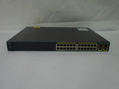 Cisco Catalyst WS-C2960-24PC-L  Ethernet 24 Port Network Switch (J564) - Image 1 of 4