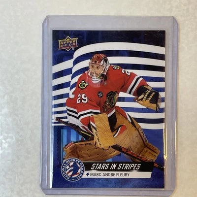 2022 Upper Deck National Hockey Card Day - USA Marc-Andre Fleury #USA-10 - Image 1 of 4