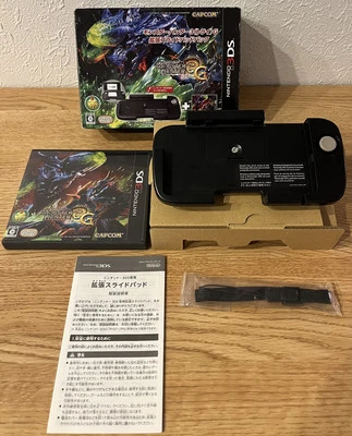 Monster Hunter 3 Tri G Ultimate Extended Slide Pad Pack NINTENDO 3DS Japan - Image 1 of 4