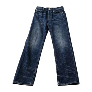MOTHER Superior Jeans 27 Blue The Tomcat Ankle High Rise Straight Rugby Rodeo - Picture 1 of 12
