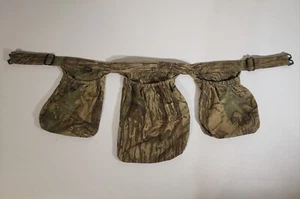 Realtree Wells 3 Pouch Game Bag Waist Belt Size XL Camo Hunting Shooting - Picture 1 of 7