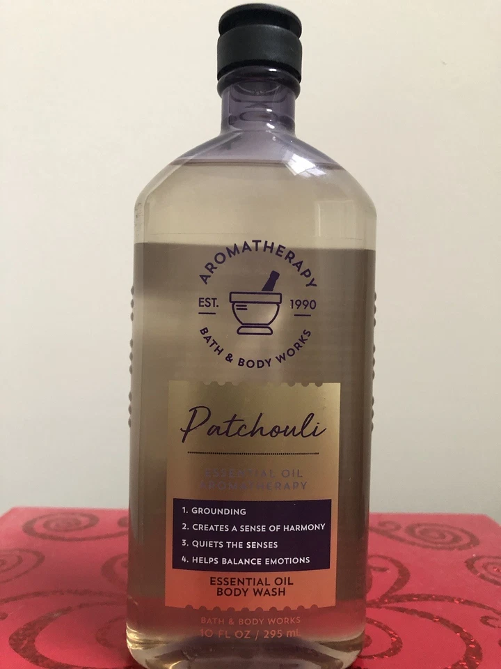3 Bath & Body Works Aromatherapy Patchouli Body Wash Shower GEL 10 FL Oz