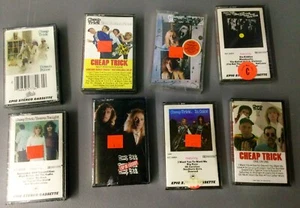 8 —— CHEAP TRICK Vintage Cassette Tapes Lot —— Sealed New - Picture 1 of 2