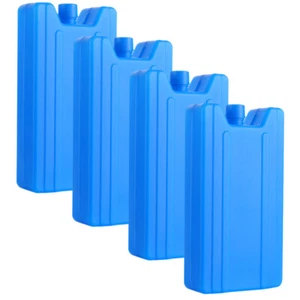 4 Pcs Ice Box Plate Cube Storage Bin for Freezer Beverage Cooler Case - Picture 1 of 12