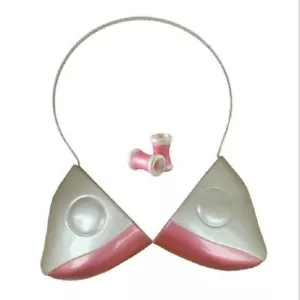 Chobits Chiis rosa Ohren & Haar Perlen Kopfschmuck Chi Cosplay Kopfbedeckung Requisiten Set - Bild 1 von 9