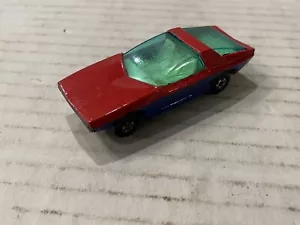 Vintage 1971 Matchbox Lesney 40 Red Vauxhall Guildsman Green Window /Painted Red - Picture 1 of 9