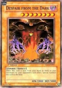 Yu-Gi-Oh! - Despair from The Dark (SD2-EN007) - Edición Ilimitada - Común - Imagen 1 de 1