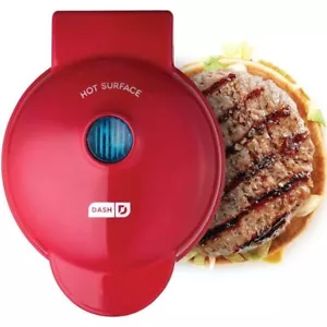 Dash Mini Maker Grill Blue 4” Surface Cooking Appliance NEW in Box - Picture 1 of 1
