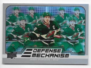 22/23 2022 UPPER DECK SERIES 1 HOCKEY DEFENSE MECHANISM CARDS DM-XX U-Pick List