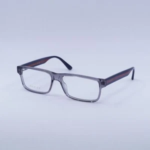 Gucci GG0752O 003 Transparent Grau/Blau 56mm Brille Neu Original - Bild 1 von 7