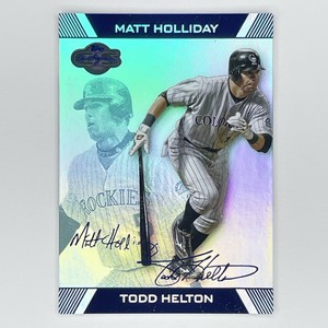 2007 Topps Co-Signers Todd Helton 9/15 #24 Colorado Rockies
