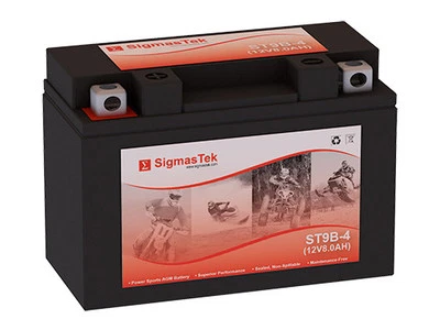 SigmasTek ST9B-4 SLA Battery Replacement for Yamaha YZF-R6, R6S 600CC 2001-2009 Foto 1 de 3