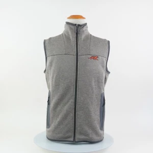 Tiger Wear Men's AUBURN UNIVERSITY Gray Fleece Full Zip Vest Sz Medium New - Picture 1 of 24