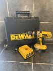 DEWALT DC988 18V Cordless Drill / battery and charger+case And Handle