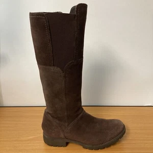 Timberland ATRUS 26646 Womens 7.5 M Brown Suede Leather Casual High Winter Boots - Picture 1 of 13