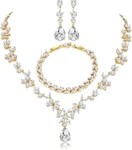 NUEVO Collares Cadenas de Oro Para Mujer 18K Joyas Joyeria Fina de Moda Plata LO ÚLTIMO - Imagen 1 de 3
