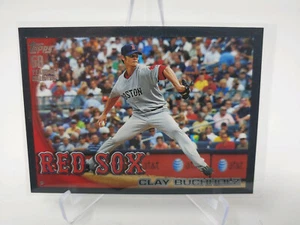 2010 Topps Clay Buchholz Black #ed 29/59 - Picture 1 of 2